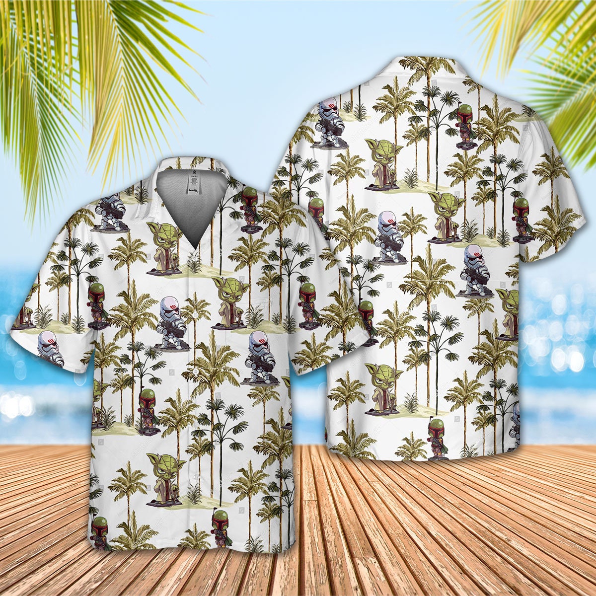 Stars War Vintage Hawaiian Shirt