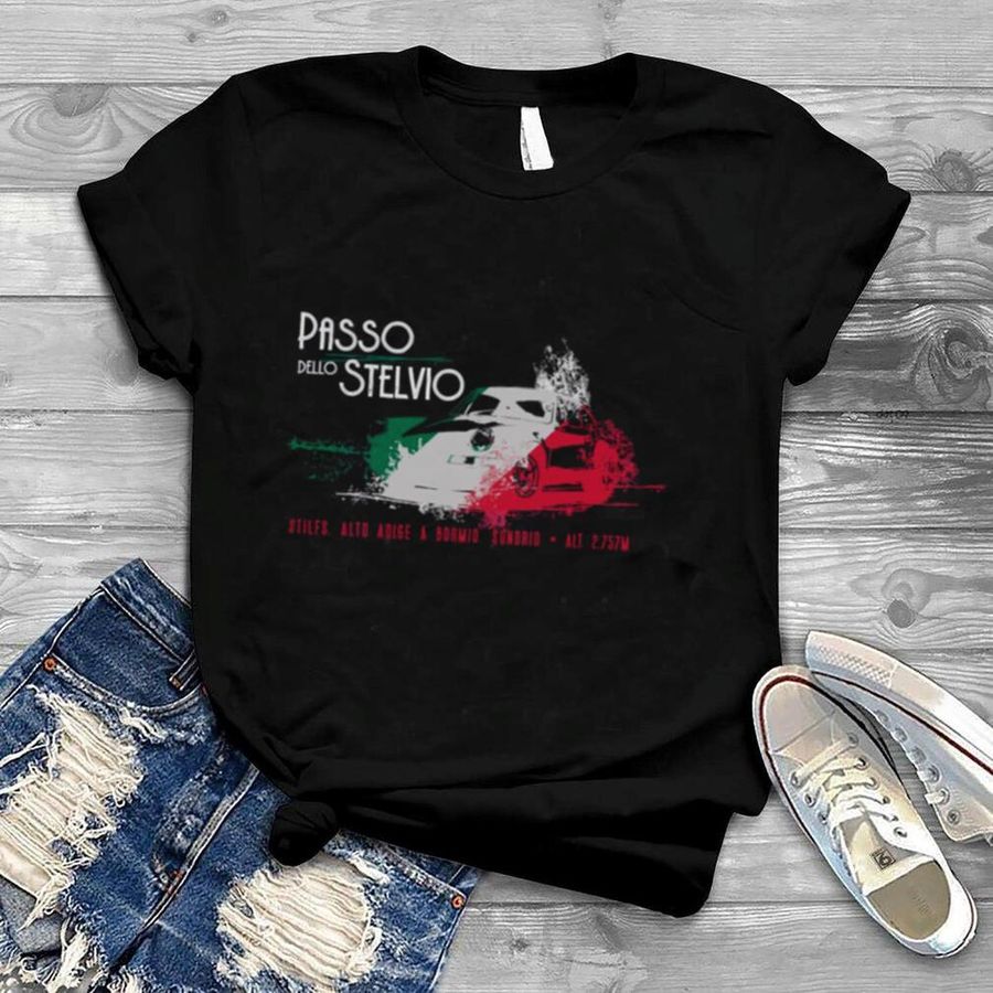 Stelvio Pass Italy Classic Car shirt