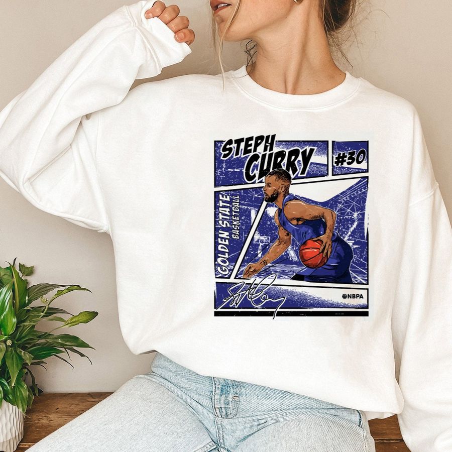 Steph Curry Comic Sweatshirt Plus Size