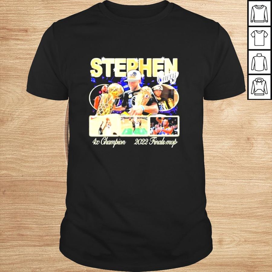 Stephen Curry 4x Champion 2022 Finals MVP shirt