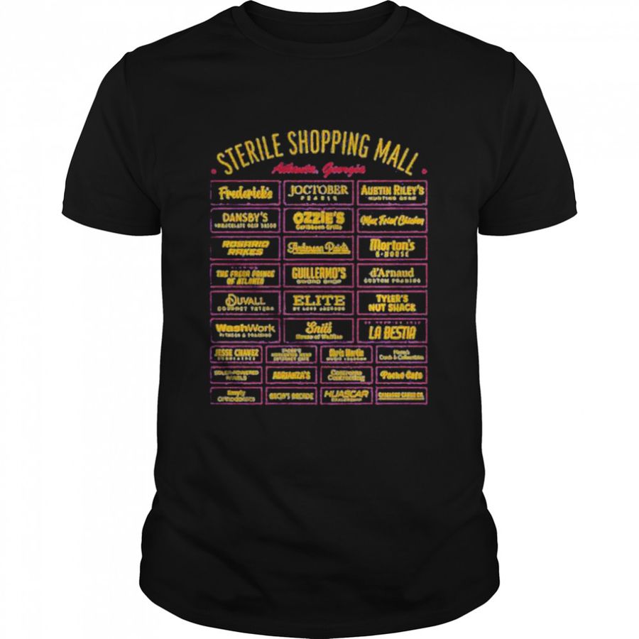 Sterile Shopping Mall Atlanta Georgia shirt