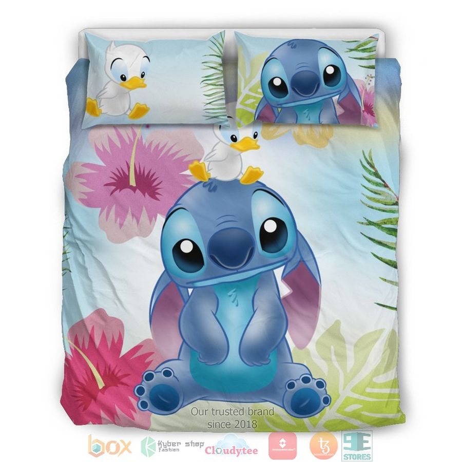 Stitch Disney Flower Bedding Set – LIMITED EDITION
