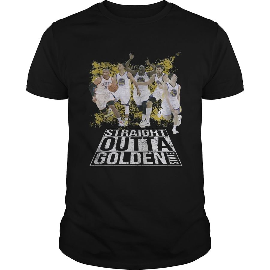 Straight Outta Golden State Warriors Fans Shirts, Sport Shirt Men