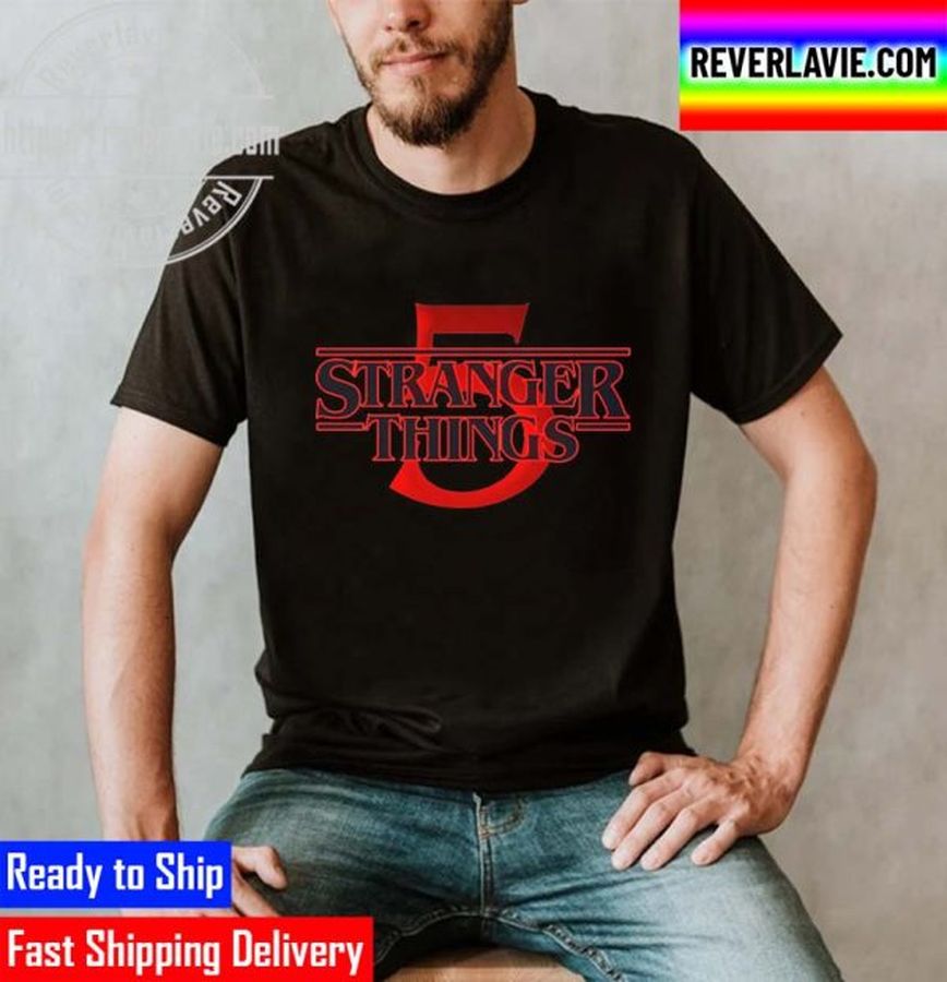 Stranger Things 5 Logo Unisex T-Shirt