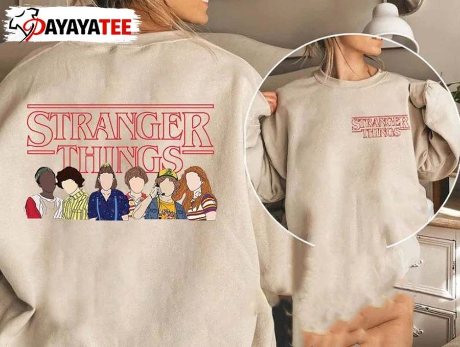 Stranger Things Sweatshirt Stranger Things Characters Season 4