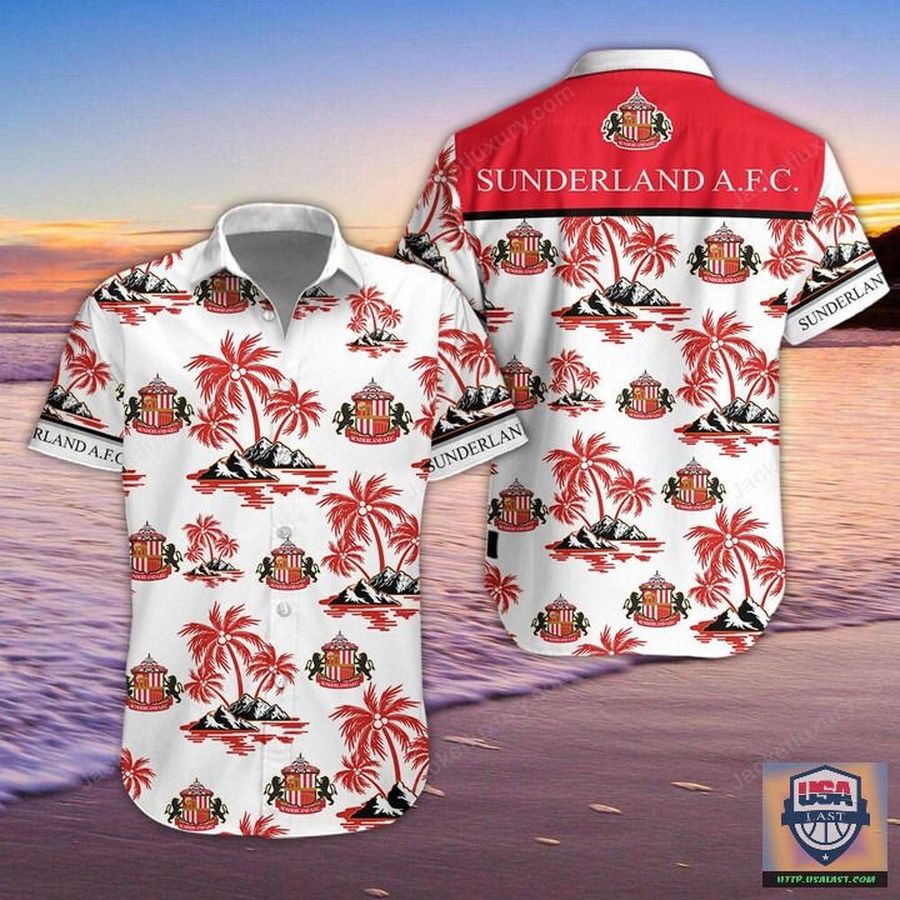 Sunderland FC Aloha Hawaiian Shirt Beach Short – Hothot