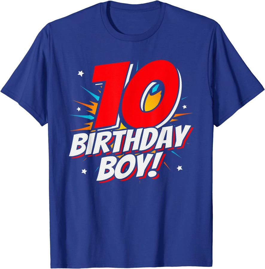 Superhero Birthday Boy Party - 10 Year Old - 10th Birthday