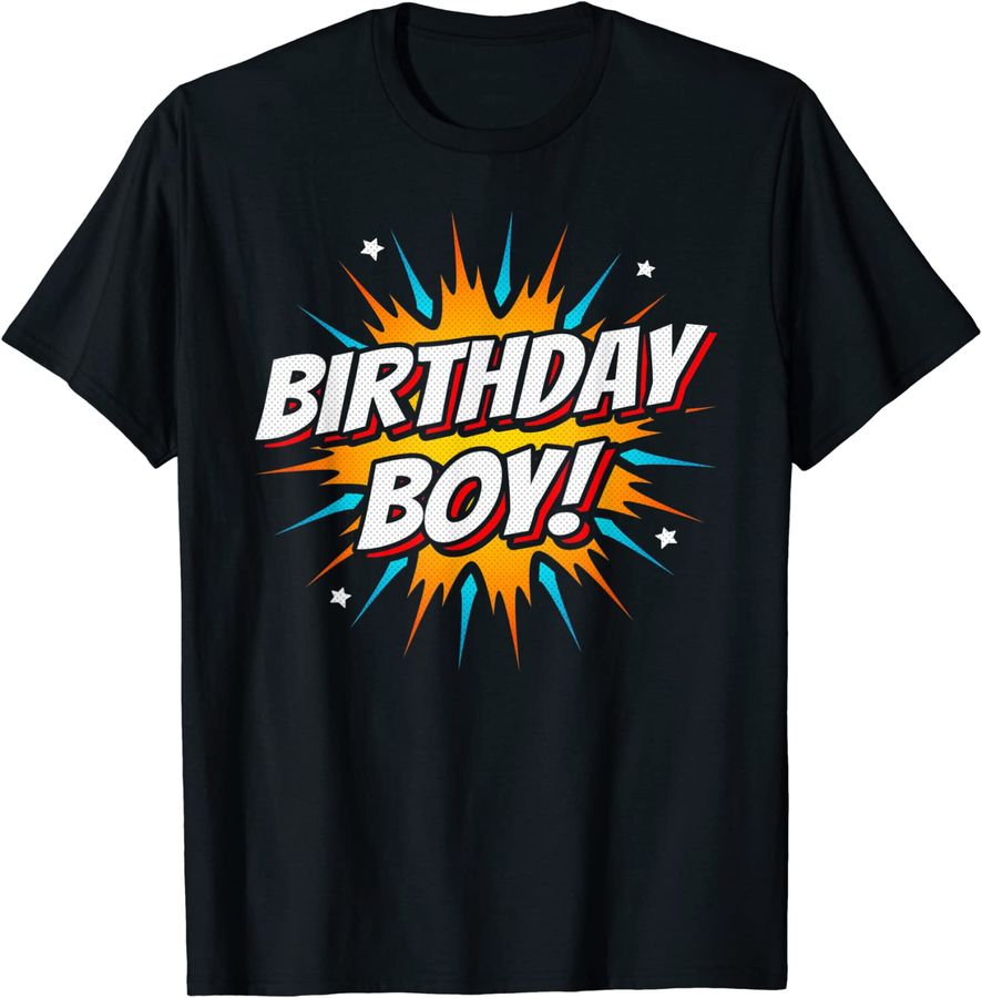 Superhero Birthday Party - Comic Book Hero - Birthday Boy