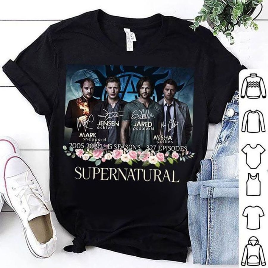 Supernatural Series A Gift For Movie Lovers Black Men And Women Shirt