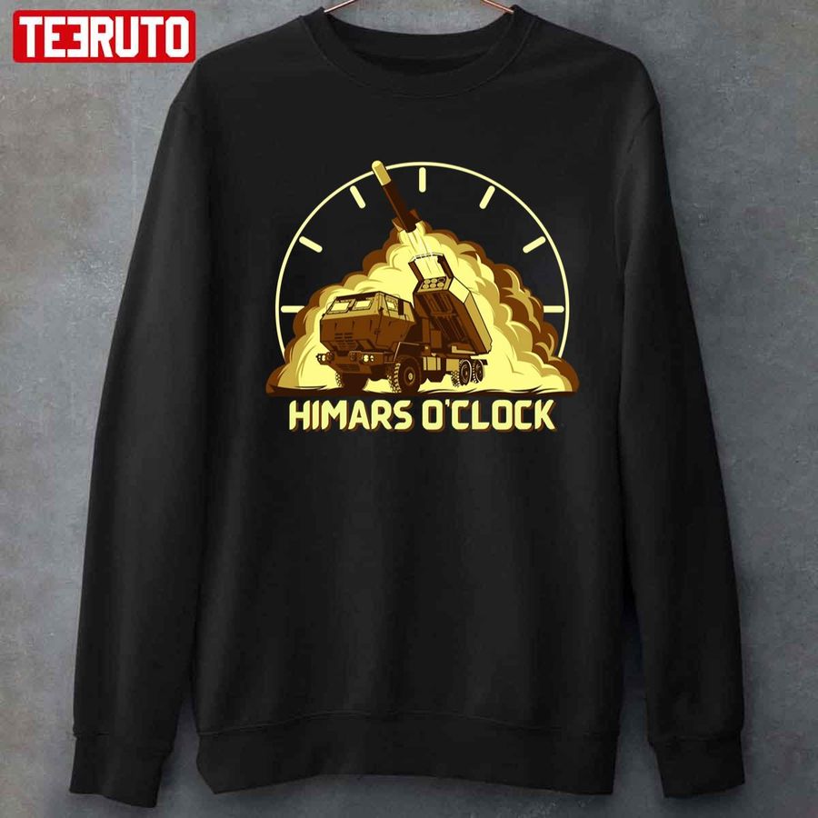 Support Ukraine Himars O'clock M142 Himars Unisex Sweatshirt