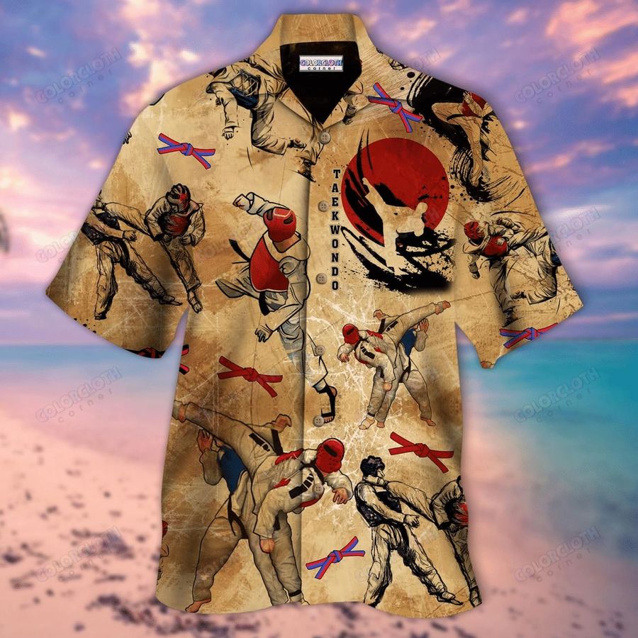Taekwondo Hawaiian Shirt Pre10795, Hawaiian shirt, beach shorts, One-Piece Swimsuit, Polo shirt, Personalized shirt, funny shirts, gift shirts