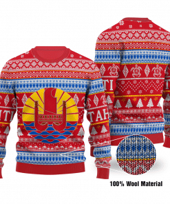 Tahiti Ugly Christmas Sweater All Over Print Sweatshirt Ugly Sweater
