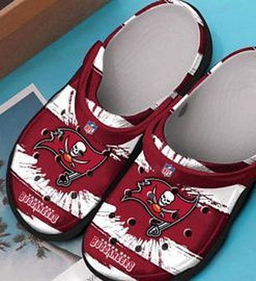 Tampa Bay Buccaneers Crocs Buccaneers Nfl Charms Buccaneers Crocs Crocband Clogs Clogs Comfortable For Mens And Womens Classic Clogs