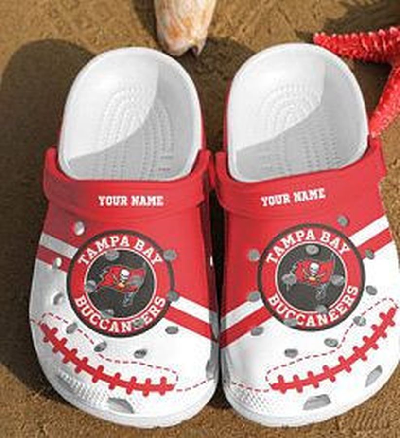 Tampa Bay Buccaneers  Personalized Tampa Bay Buccaneers Crocs Crocband Clogs Tampa Bay Buccaneers Classic Clogs Nfl Crocs For Men Women