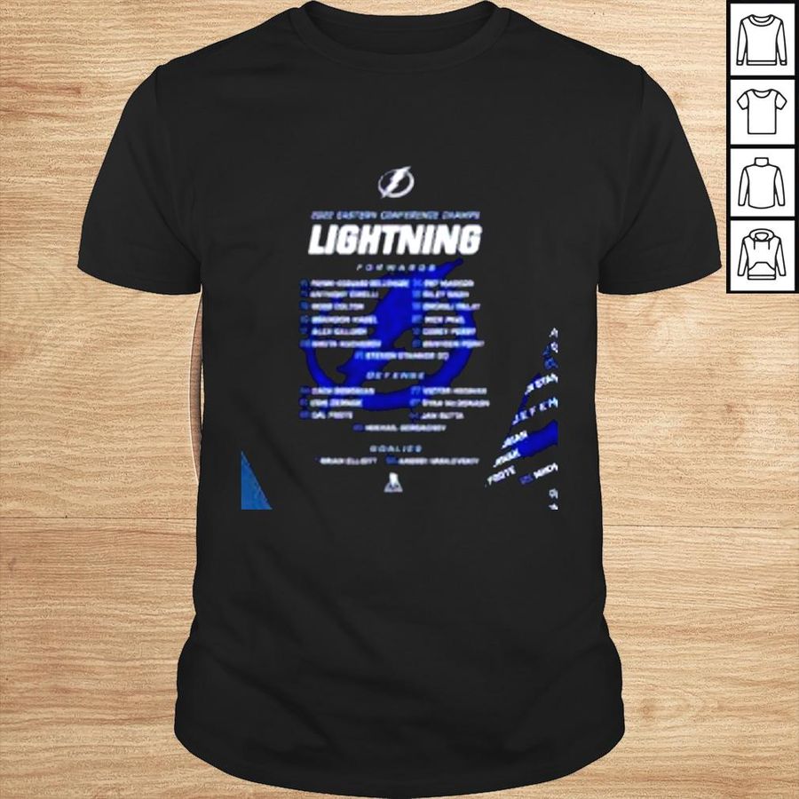 Tampa Bay Lightning 2022 Eastern Conference Champs Forwards all players 2022 shirt