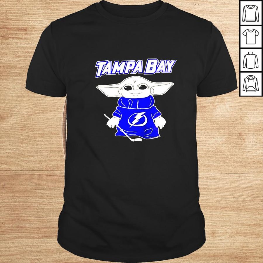 Tampa Bay Lightning Baby Yoda shirt