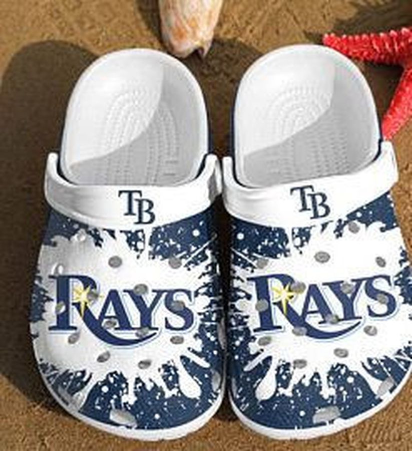 Tampa Bay Rays Crocband Clog  Clog Comfortable For Mens And Womens Classic Clog  Water Shoes  Tampa Bay Rays Crocs