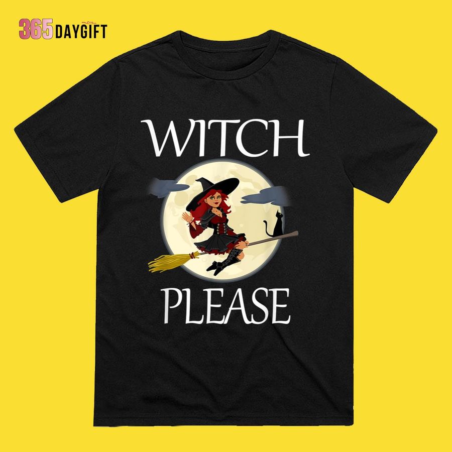 Teacher Halloween Shirts Funny Witch Please