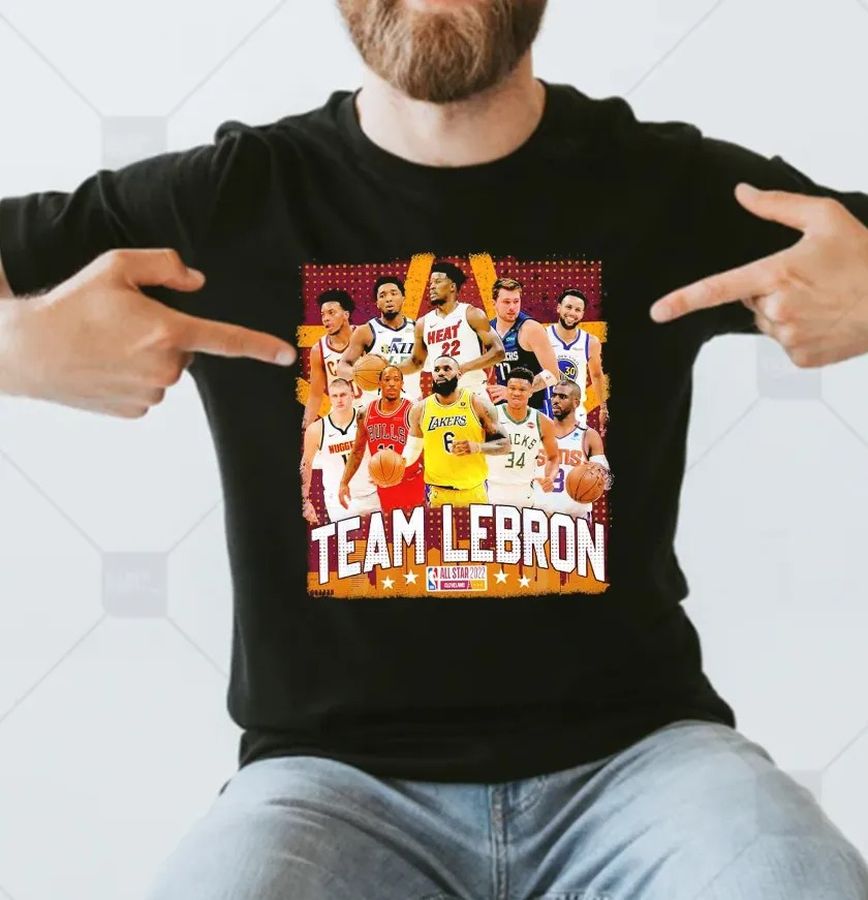Team Lebron 2022 NBA All-Star Game Fan Gifts T-Shirt