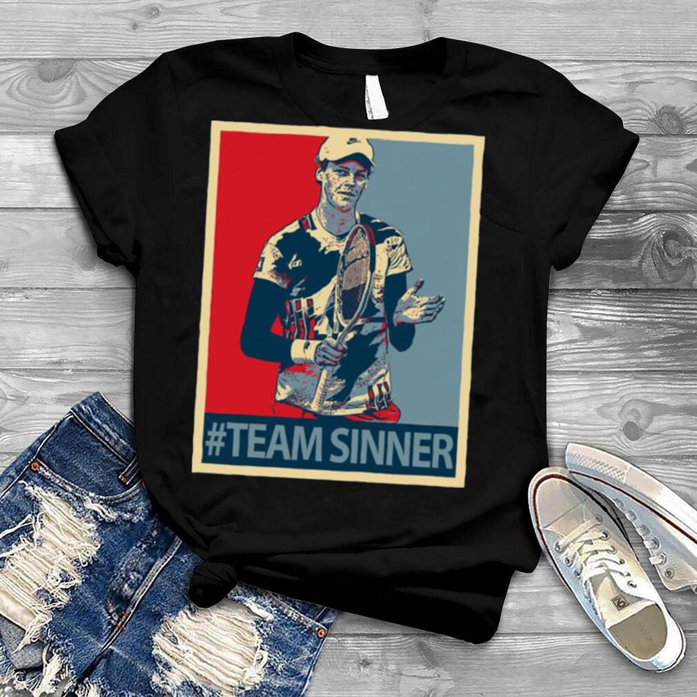Team Sinner Tennis Jannik Sinner shirt