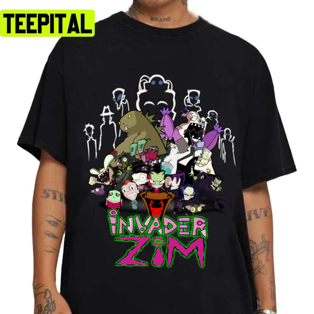 Team Zim Invader Zim Unisex T-Shirt