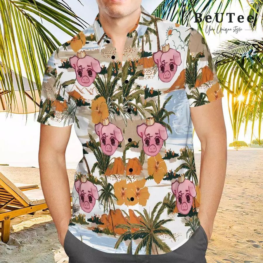 Technoblade Rip Beach Pattern Hawaiian Shirt