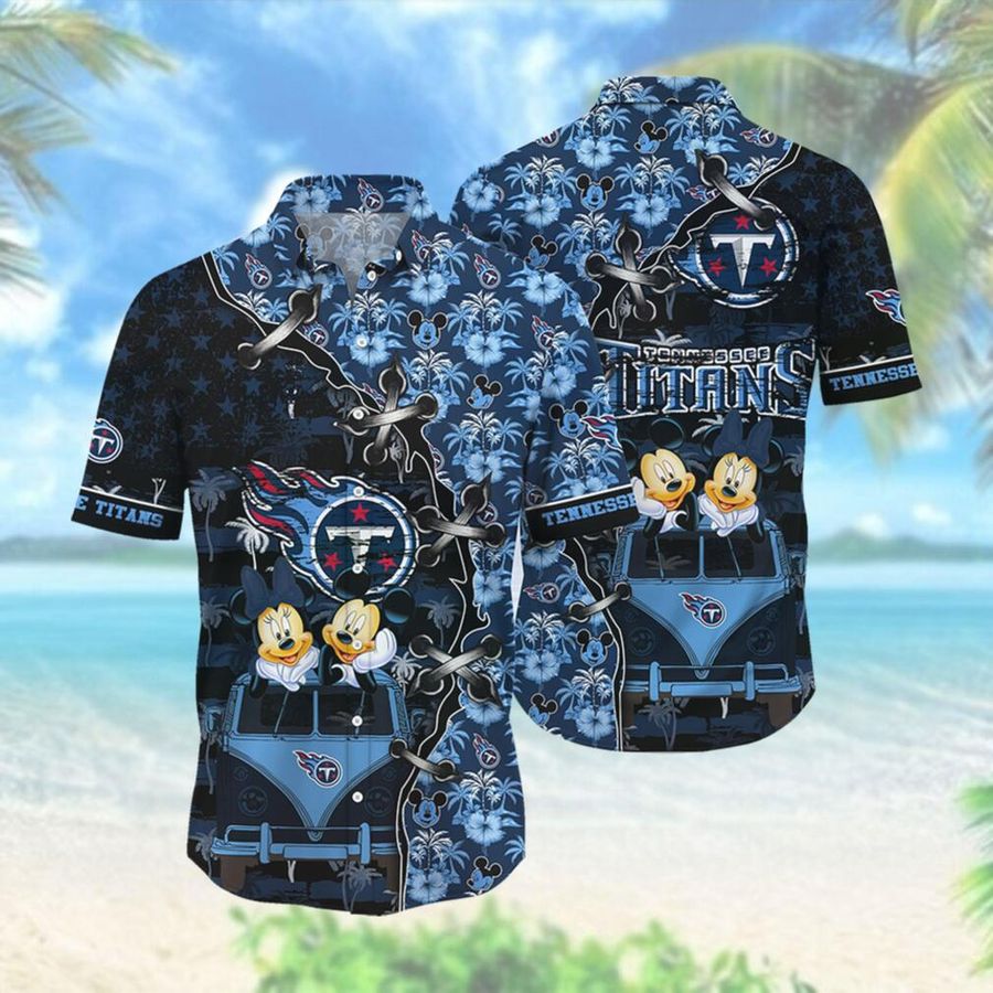 Tennessee Titans Hawaii Shirt Style Hot Trending 3d Hawaiian Shirt