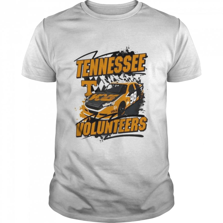 Tennessee Volunteers Comfort Colors Retro Race shirt