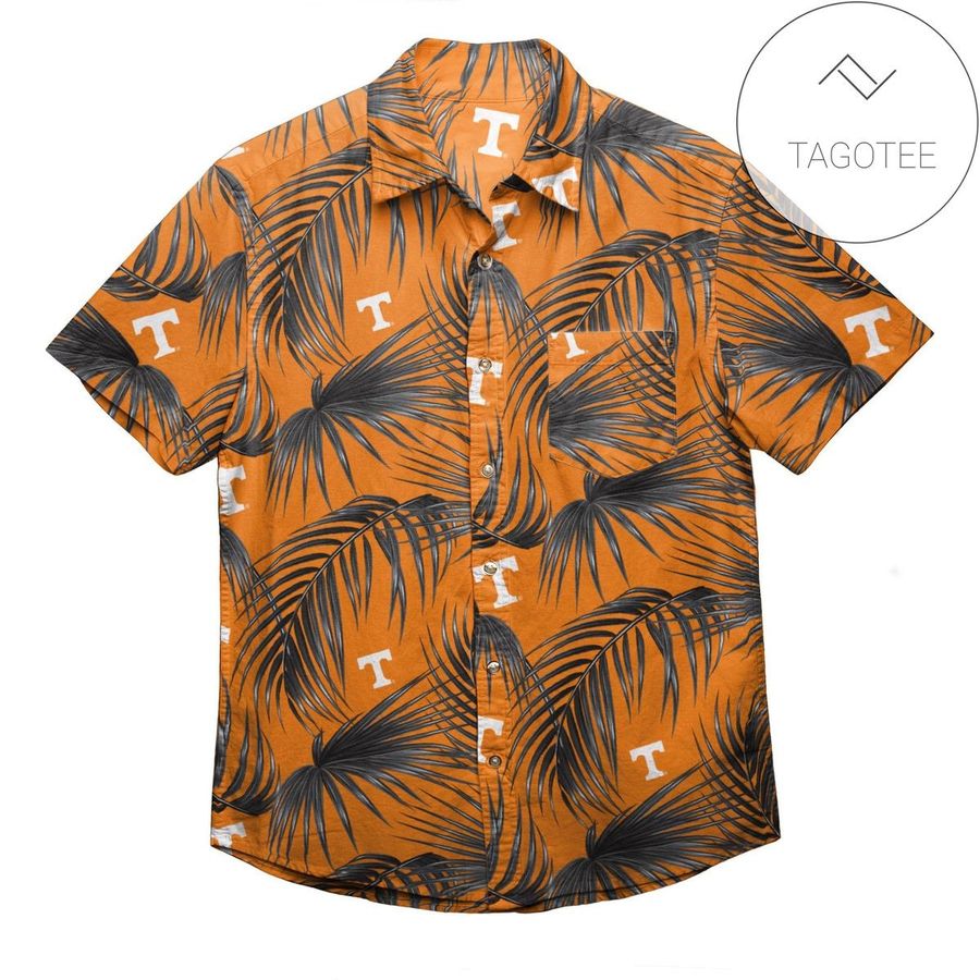 Tennessee Volunteers Mens Hawaiian Button Up Shirt