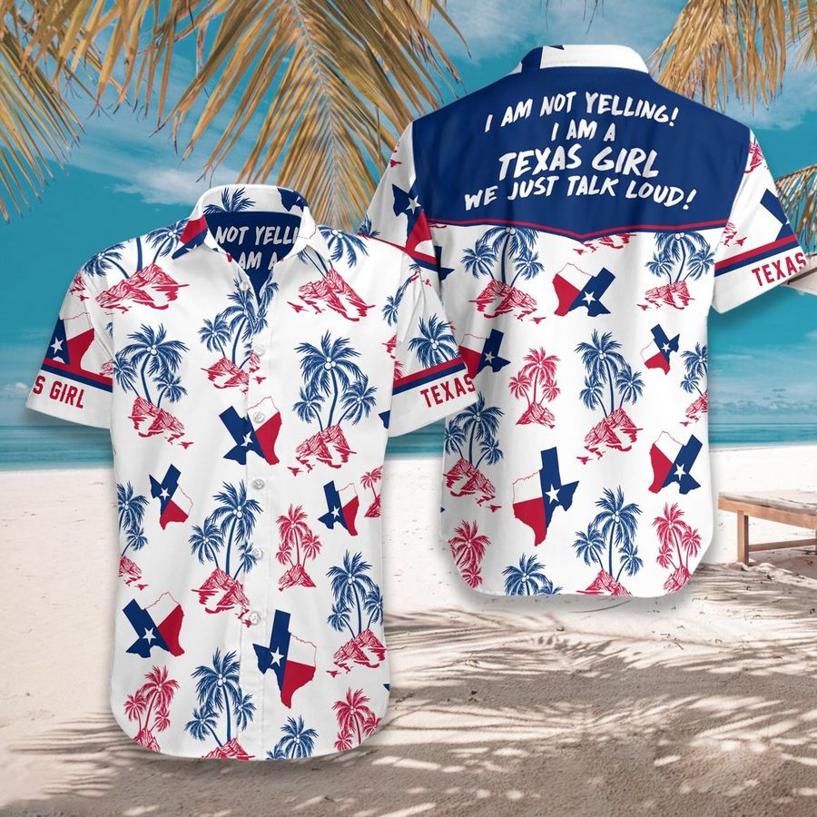 Texas Girl Hawaiian Shirt Pre10735, Hawaiian shirt, beach shorts, One-Piece Swimsuit, Polo shirt, Personalized shirt, funny shirts, gift shirts