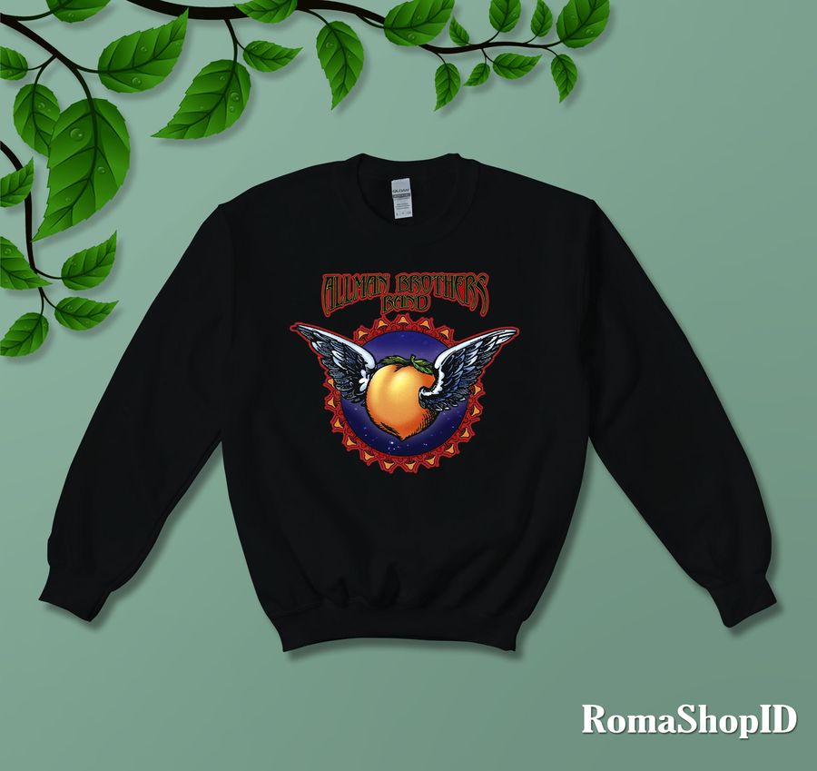 The Allman Brothers Band Flying Peach Tie Dye Unisex Sweatshirt