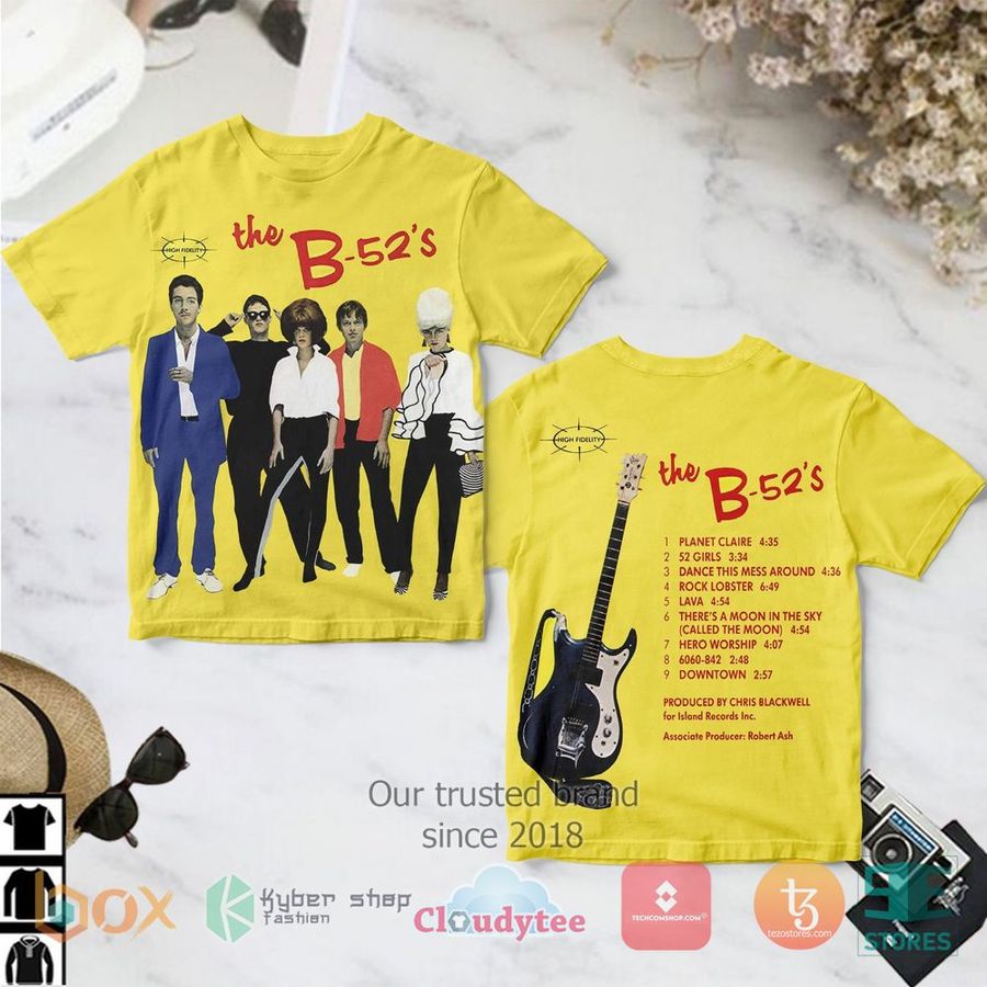 The B-52's Play Loud 3D Shirt – LIMITED EDITION