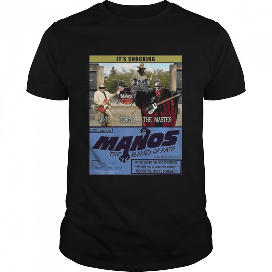 The Band Of Fate Premium Scoop Manos Unisex T-Shirt
