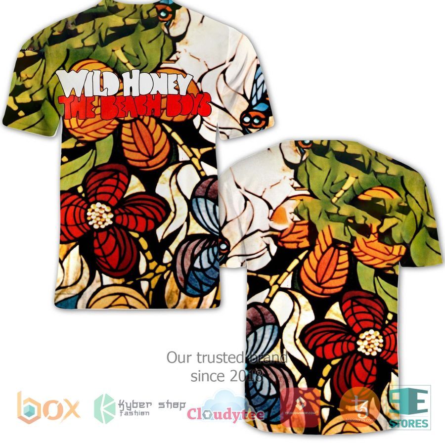 The Beach Boys-Wild Honey Album 3D Shirt – LIMITED EDITION