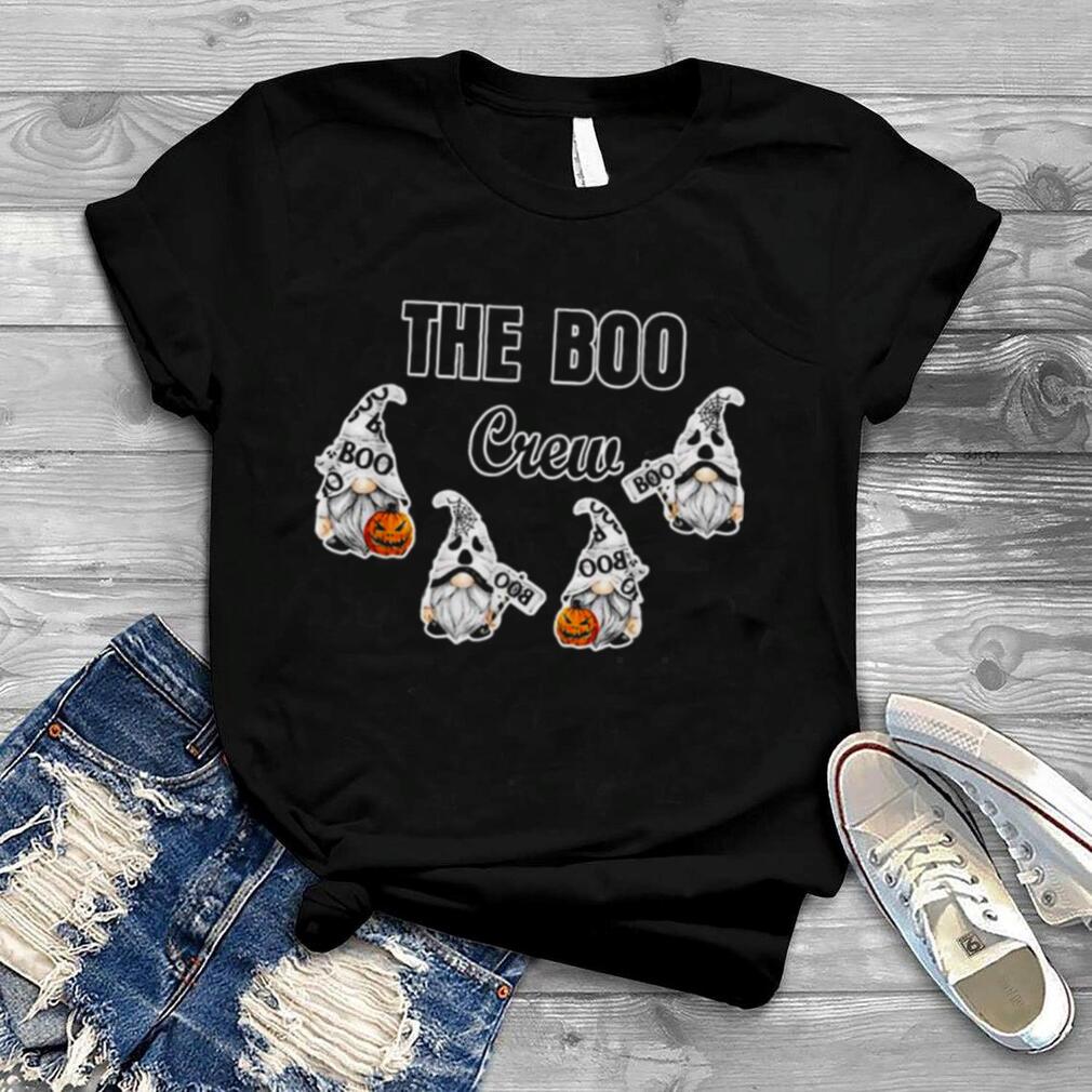 The Boo Crew Gnome Halloween Fall Halloween T Shirt