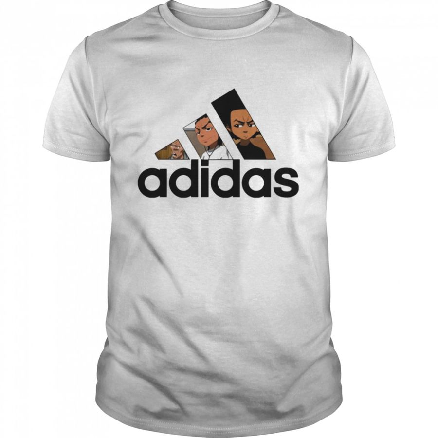 The Boondocks Mix Adidas Logo shirt