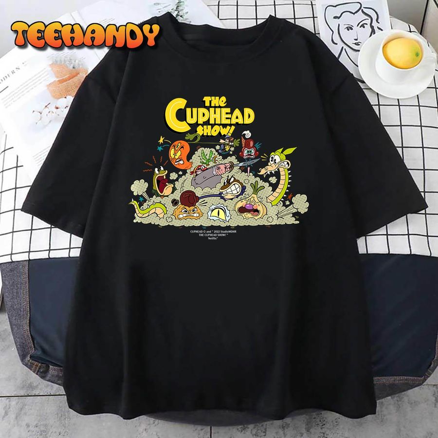 The Cuphead Show! Boss Fight Graphic Tee Premium T-Shirt