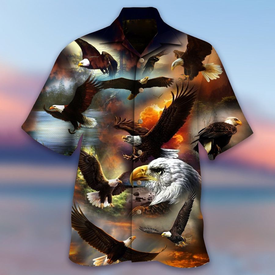 The Eagle Soars Hawaiian Shirt Pre10620, Hawaiian shirt, beach shorts, One-Piece Swimsuit, Polo shirt, Personalized shirt, funny shirts, gift shirts