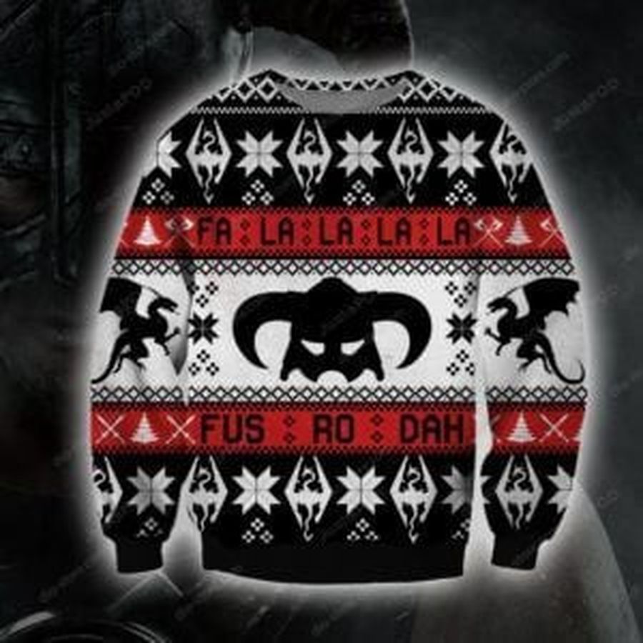 The Elder Scrolls Knitting Ugly Christmas Sweater All Over Print