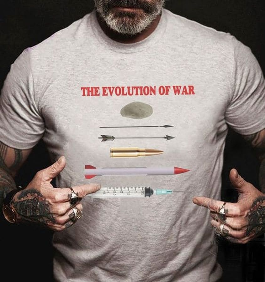 The evolution of war – Bullet Arrow Vaccine Syringe