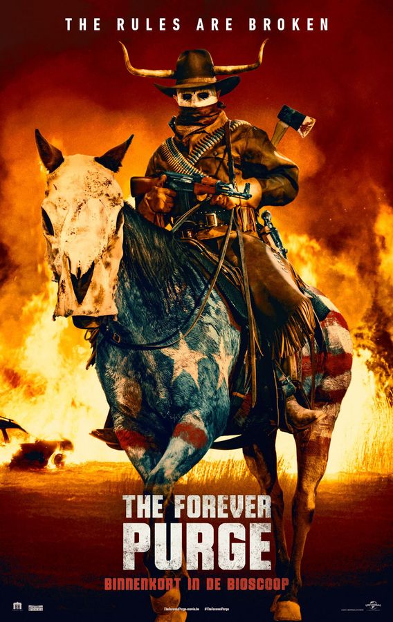 The Forever Purge (2021) Poster, Canvas, Home Decor1