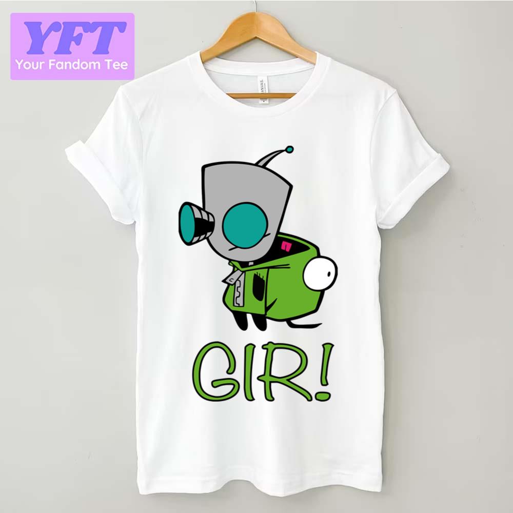 The Funny Outfit Gir Invader Zim Unisex T-Shirt