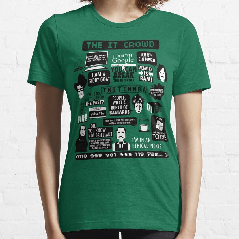 The IT Crowd Quotes Essential T-Shirt