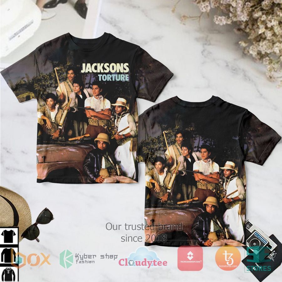 The Jackson 5 Band Torture Album 3D T-Shirt – LIMITED EDITION