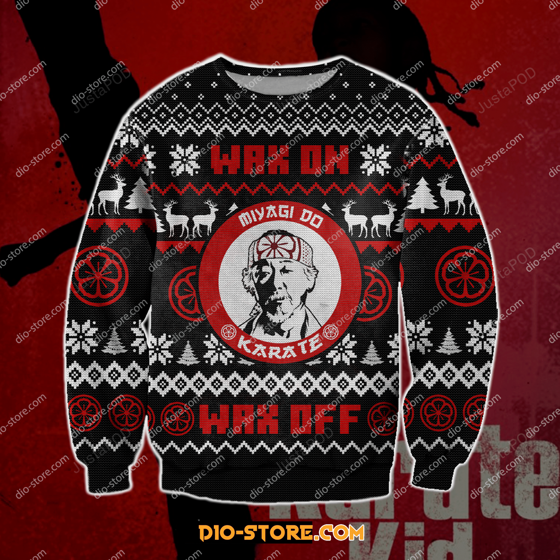 The Karate Kid Knitting Pattern Ugly Sweater Ugly Sweater Christmas