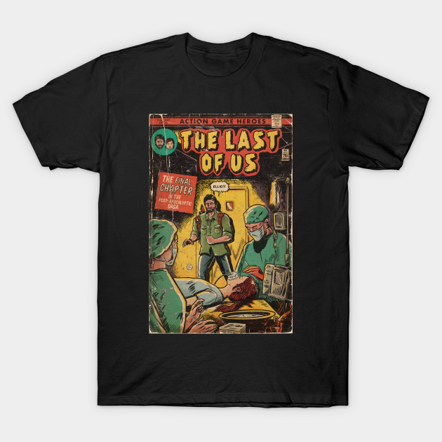 The Last of Us - Ending comic cover fan art T-shirt, Hoodie, SweatShirt, Long Sleeve