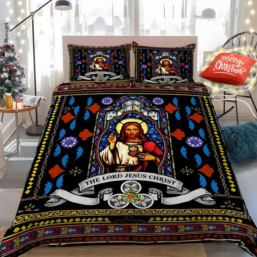 The Lord Jesus Christ God 86 Bedding Set – Duvet Cover – 3D New Luxury – Twin Full Queen King Size Comforter Cover
