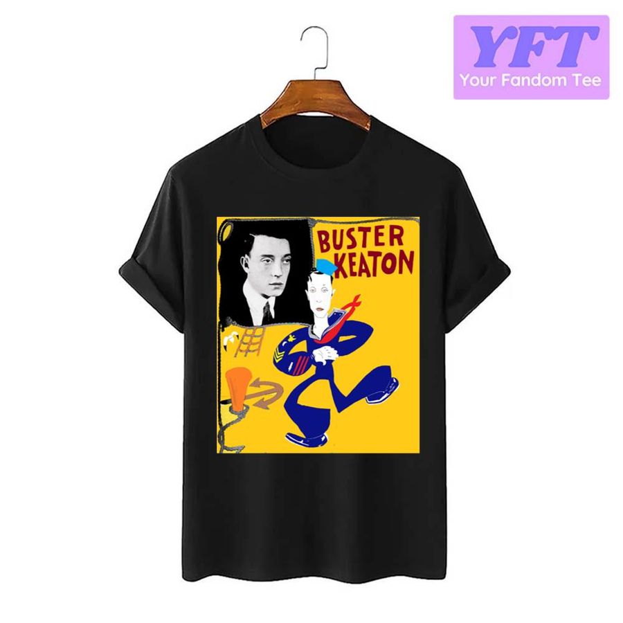 The Navigator Comic Art Buster Keaton Unisex T-Shirt