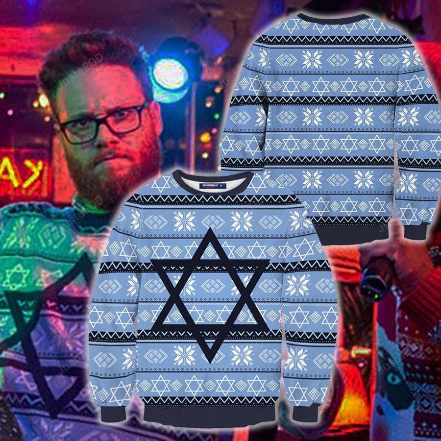 The Night Before 2015 Isaac Cosplay Ugly Sweater Ugly Sweater