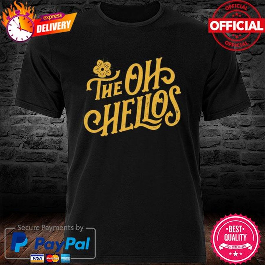 The oh hellos merch the oh hellos logo shirt